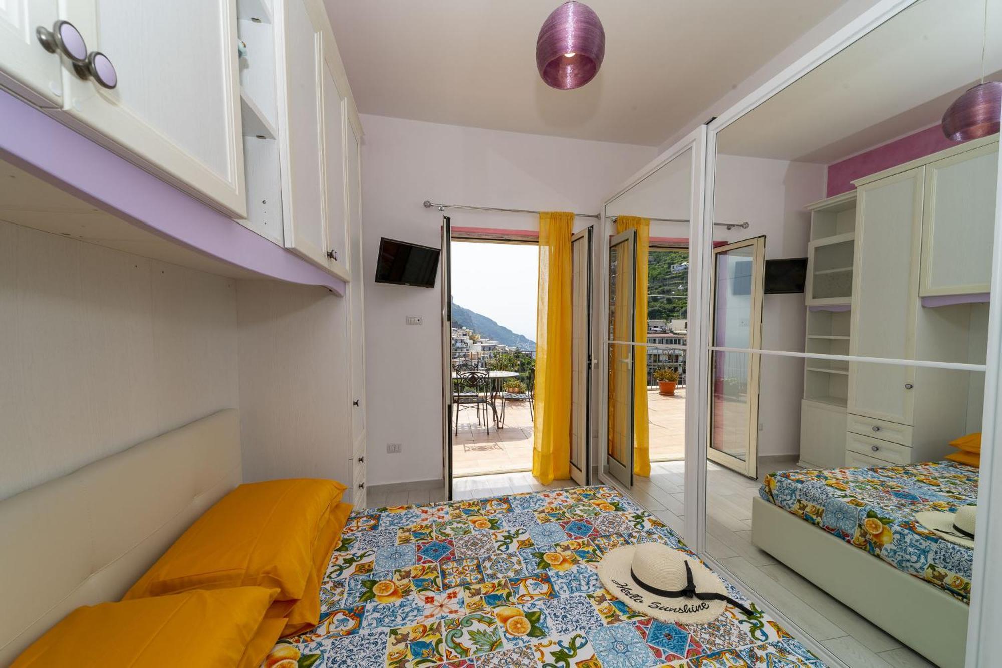 Casa Melevyen In Positano Villa Eksteriør bilde