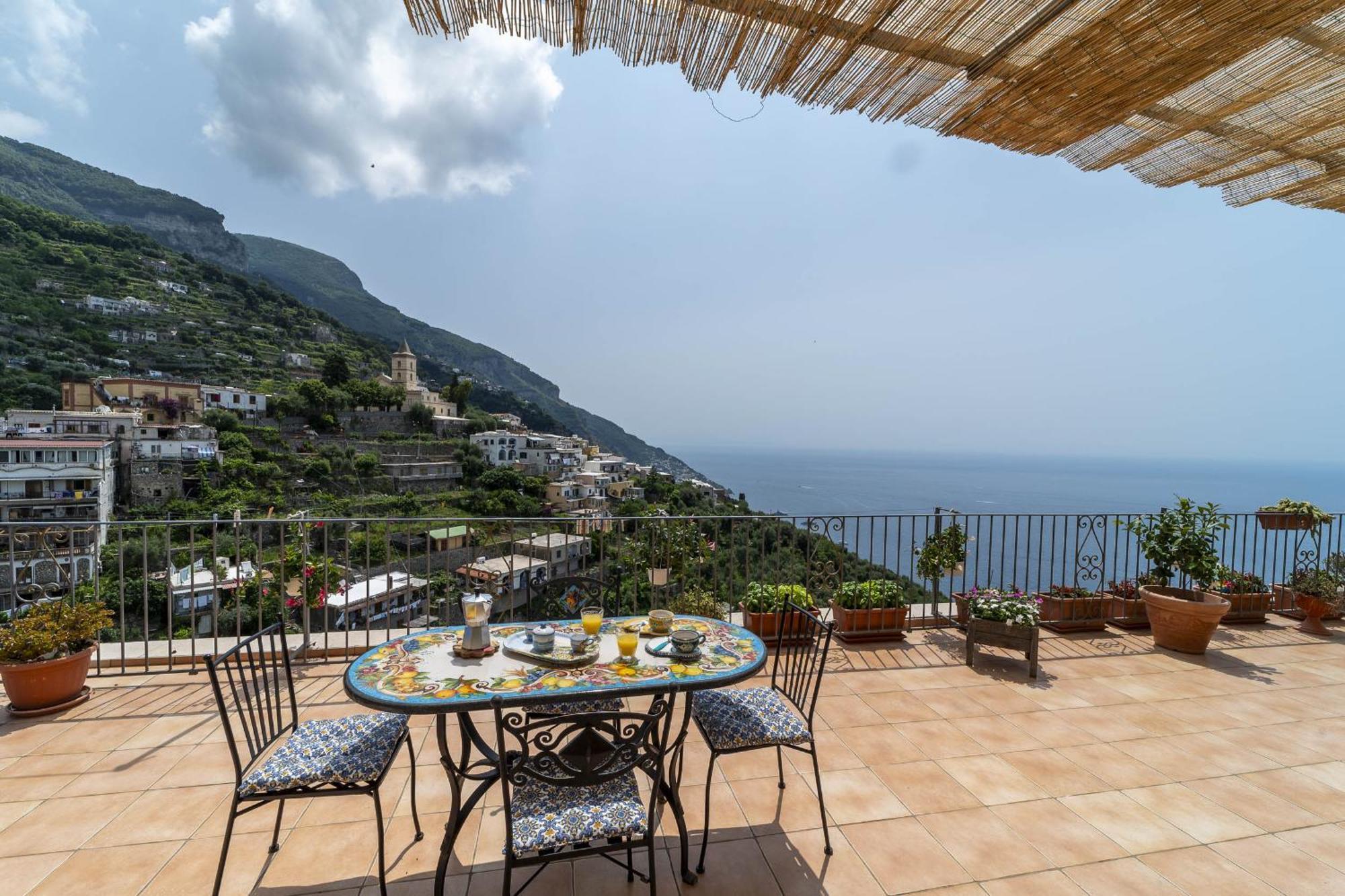 Casa Melevyen In Positano Villa Eksteriør bilde